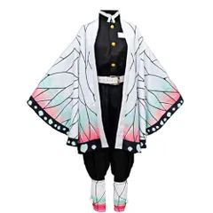 [DEVOTEE] 鬼殺の刃 ねずこ 胡蝶しのぶ カナヲ たんじろう 煉獄杏寿郎 我妻善逸 コスプレ 子供 服 きめつのやいば キッズ コスチューム 110-150cme a31fa111