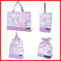 COLORFUL CANDY STYLE 入園入学4点セット キルティング ユニコーンファンタジー 入園入学準備 レッスンバッグ シューズケース 子供 体操服袋 コップ袋 女の子 NW401200