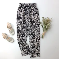 JOURNAL STANDARD relume レリューム バイカラー フラワー イージーパンツ (49E＋7736)26H