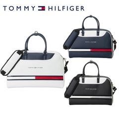 トミーヒルフィガー キャディバッグ ターポリンモノグラム THMG1FC4