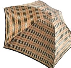 BURBERRY ノバチェック 折り畳み傘 雨傘 - メルカリ