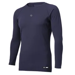 デサント DESCENTE 丸首長袖アンダーシャツ 野球 アンダーウェア/タイツ (DB5SUD20M)、(NV00)ネイビー
