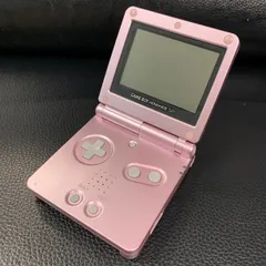 【ジャンク品】任天堂 ゲームボーイアドバンスSP　ピンク