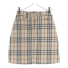 BURBERRY LONDON (バーバリーロンドン) ノバチェック スカート ベージュ レディース