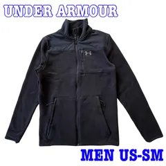 UNDER ARMOUR アンダーアーマー ロゴ刺繍 フルジップ 起毛裏地 ジャケット US-SM
