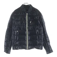 MONCLER (モンクレール) 20AW CAROUX GIUBBOTTO ロゴ ジップアップ ダウンジャケット ブラック F20911A58100 68950のサムネイル