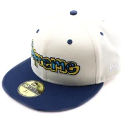 SUPREME (シュプリーム) 21SS ×NEW ERA Gonz Logo Cap ニューエラ ゴンズ ロゴ キャップ ベージュ/ブルーのサムネイル