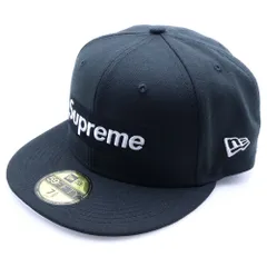 SUPREME (シュプリーム) ×NEW ERA Money Box Logo 59FIFTY Baseball Cap ニューエラ マネー ボックスロゴ ベースボールキャップ 帽子 ブラック