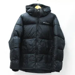Columbia コロンビア ダウンジャケット ブルゾン アウター アウトドア ブラック 黒 メンズ S 224 WE2330 ★3048 M0004-08-0303①