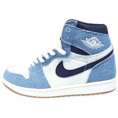 NIKE (ナイキ) AIR JORDAN1 RETRO HIGH OG FQ2947-100 エアジョーダン1 デニム ハイカットスニーカー インディゴ US9.5/27.5cm