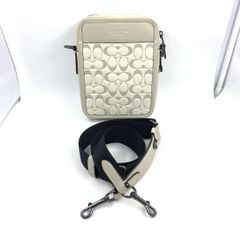 値下げ不可☆コーチ☆シグネチャー☆レザークロスボディ バッグ☆新品