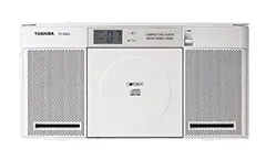 TOSHIBA CDラジオ ホワイト TY-CDL5(W)