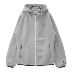 サイズ：L CHAMPION GOLF チャンピオンゴルフ  フード付長袖ジップジャケット  グレー系 [240101642102] ゴルフウェア レディース ストスト