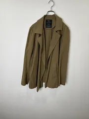 R00137｜Y’s｜ワイズ｜ジャケット｜テーラードジャケット｜シルク100％｜カーキ｜無地｜メンズM｜Y2K｜90S｜古着｜アメカジ｜USA古着｜ヴィンテージ｜今期トレンド｜フォロー割のサムネイル