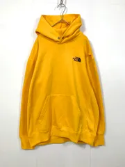 THE NORTH FACE ザノースフェイス NT62040 バックスクエアロゴ スウェット パーカー sizeXL/オレンジ  ■■ メンズ