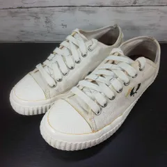 FRED PERRY HUGHES LOW CVS フレッドペリー ヒューズ ロー キヤンバス 24.0cm キナリ ホワイト 白 B8108/760 L10414のサムネイル