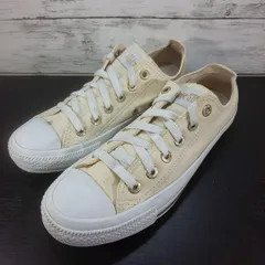 CONVERSE ALLSTAR FLATEYELETS OX コンバース オールスター フラットアイレッツ オックス 23.5cm ホワイト 白 キナリ 5SD298 L10489