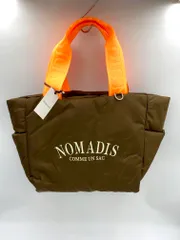 新品 NOMADIS ノマディス SAC2 PADDED W 定価17600円 パフィ素材 トート バッグ 茶 ■■◎レディース