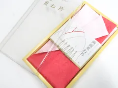 【一輝堂】和装小物 重ね衿 伊達衿 両面 箱入り 未使用品 美品 26w02-2194