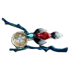 鳥のブローチ | USA買付