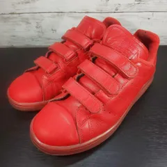 ADIDAS STAN SMITH CF アディダス スタンスミス シーエフ 24.0cm レッド 赤 S80043 L10237