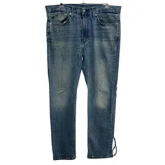 メキシコ製 Levi's 514 デニムパンツ W34 ライトブルー リーバイス ジップアップ ゴールデンサイズ アメカジ デニム 2603-85