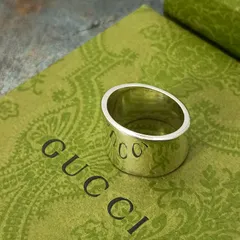 GUCCI　グッチ　13号 　リング　指輪　レディース　メンズ　シルバー925 オールドグッチ