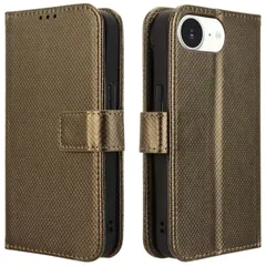 iPhone 17e / 16e ケース 手帳 チェック柄 手帳 ケース 【Color】ゴールド
