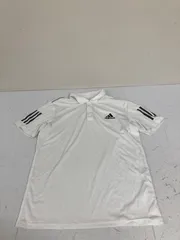 送料無料★adidas climacool アディダス★半袖Tシャツ　ポロシャツ　トップス★メンズ　Oサイズ★ホワイト　白 #80304sNjj11