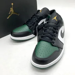 Nike ナイキ スニーカー Air Jordan 1 Low Green Toe 553558-371 美品 エアジョーダン1 ロー グリーントゥ 箱付 タグ付 29cm 靴 B15981◆