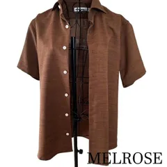MEN'S MELROSE　メンズメルローズ　カッタウェイカラー 半袖シャツのサムネイル