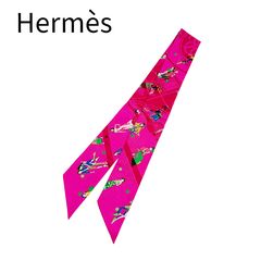 HERMES エルメス ツイリー スカーフ コリエ・エ・シアン 首輪と犬