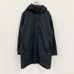 古着 used　UNIQLO　ユニクロ　ハイブリッドダウンコート　ダウン90%　比翼仕立て　黒　ブラック　Lサイズ【値引き交渉OK！】