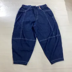 【新品未使用品】PERSON‘S NOBUO IKEDA パーソンズ デニム バルーンパンツ インディゴ ステッチ LLサイズ