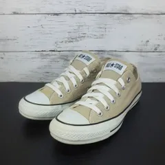 CONVERSE CANVAS ALL STAR SNEAKER コンバース キャンバス オールスター スニーカー 24cm ベージュ 薄茶 1CL129 L07118
