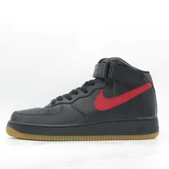 NIKE 2001 AIR FORCE 1 MID BLACK/RED  315123-005 SIZE 26.5cm ナイキ エア フォース ワン ミッド ブラック レッド スニーカー 大名店