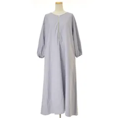 【ROSSOURBANRESEARCH】RA26-26Y611 UVカットVネックボリューム七分袖ワンピース