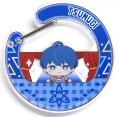 【中古】キーホルダー 月岡紬 アクリルカラビナ 「A3!(エースリー)」 アニメイトポイント交換景品
