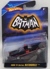 【中古】ミニカー 1/64 1966TVSeries BATMOBILE(ブラック×レッド) 「Hot Wheels/バットマン」 [M7097-0910]