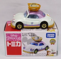 【中古】トミカ ポピンズ ポット夫人 販売店特別仕様車(ホワイト×ゴールド×ピンク) 「トミカ ディズニーモータース」 セブン＆アイ限定