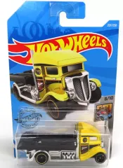 【中古】ミニカー [TH] 1/64 FAST-BED HAULER(イエロー×ブラック×シルバー) 「Hot WheelsHW METRO」 [FYF97]