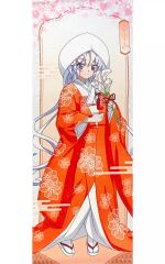新品未開封】鬼滅の刃 宇髄天元 辰年 等身大絵巻 タペストリー 特大 