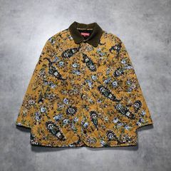 Supreme レッド・チェック柄 キルティングジャケット L - メルカリ