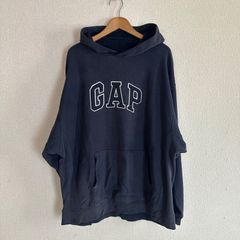 GOOD ENOUGH ネイビー パーカー 7分袖 カット グッドイナフ - メルカリ