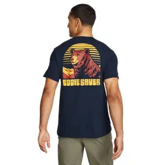 エディー バウアー メンズ トップス Tシャツ グラフィック Mens Eddie Bauer Glory Flagraphic Tee Navy ネイビー