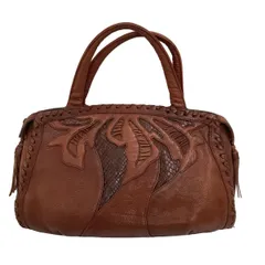 ♪♪IBIZA イビサ レディース ハンドバッグ レザー ブラウン