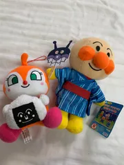アミューズメント専用  アンパンマン あんぱんまん お祭りぬいぐるみ  ドキンちゃん キュートサイズ おにぎり大好きぬいぐるみ  2体セット