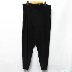 Y's ヨウジヤマモト ワイドパンツ ウールパンツ ブラック 黒 メンズ サイズ 2 YE-P06-108 M0001-08-0303⑤