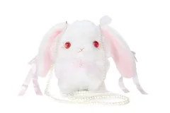 [ハルジオ] ショルダーバッグ ポシェット レディース うさぎ ゆめかわ 病みかわ ぬいぐるみ ロリータ 地雷系 量産型 量産 地雷 ガーリー ゴスロリ メンヘラ ぬいぐるみバッグ (ピンク) [ピンク]