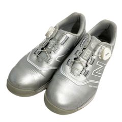 New Balance 574 シルバー ゴルフシューズ BOAダイヤル - メルカリ